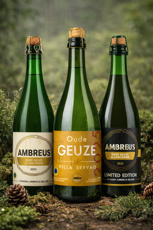 Ambreus Geuze Mixpakket – 3x 75cl